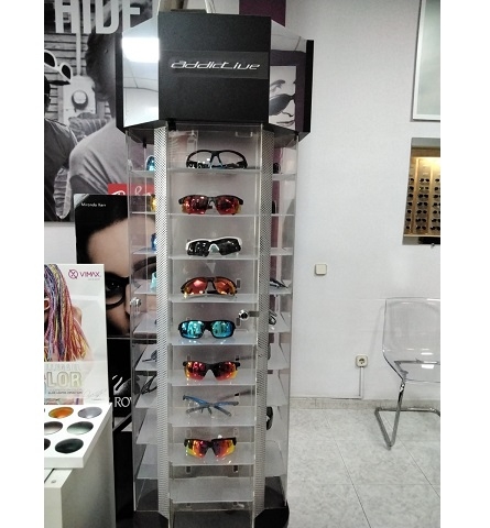 Expositor de gafas de sol Addictive