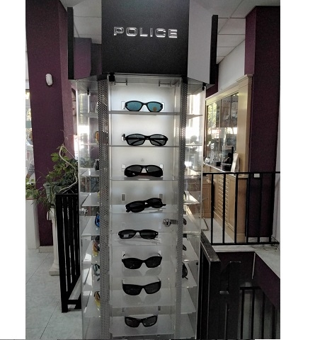 Expositor de gafas de sol Police
